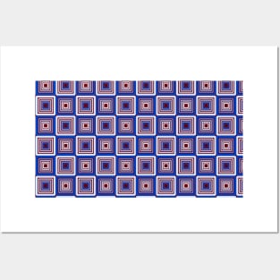 Simpe Square Pattern Posters and Art